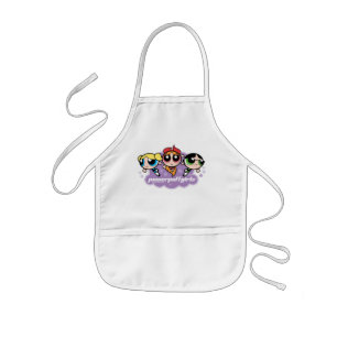 Powerpuff Girls Team-Logotyp Barnförkläde