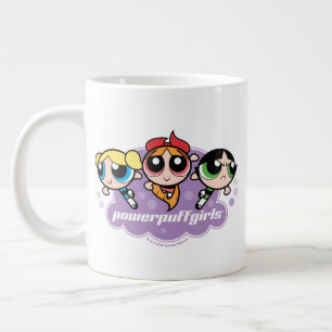 Powerpuff Girls Team-Logotyp Jumbo Mugg