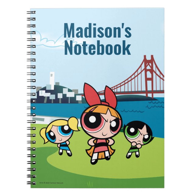 Powerpuff Girls Toppen Fierce Anteckningsbok (Framsidan)