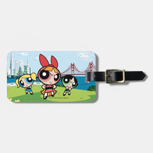 Powerpuff Girls Toppen Fierce Bagagebricka (Horisontell Framsida)