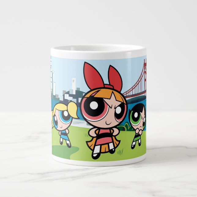 Powerpuff Girls Toppen Fierce Jumbo Mugg (Framsidan)