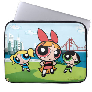 Powerpuff Girls Toppen Fierce Laptop Fodral