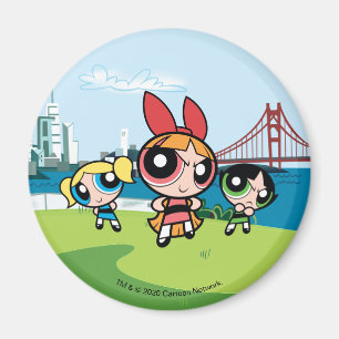 Powerpuff Girls Toppen Fierce Magnet