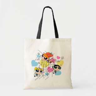 Powerpuff Girls Townsville Mönster Tygkasse