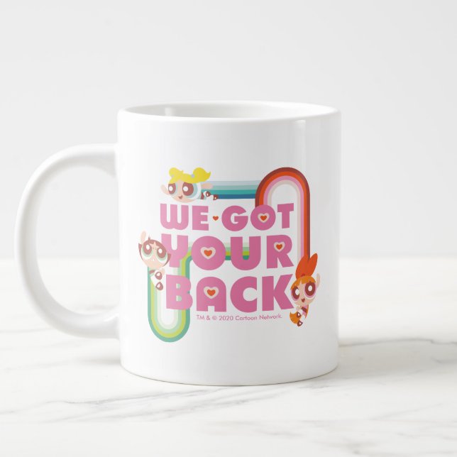 Powerpuff Girls: Vi Har din rygg Jumbo Mugg (Vänster)
