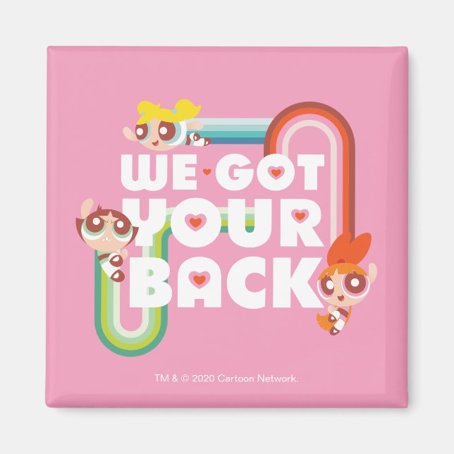 Powerpuff Girls: Vi Har din rygg Magnet (Framsidan)