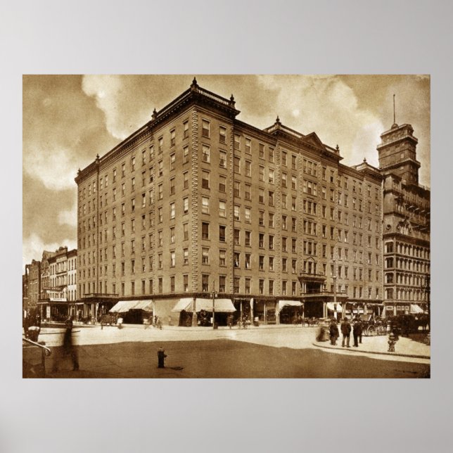 Powers Hotel 1906 Poster (Framsidan)
