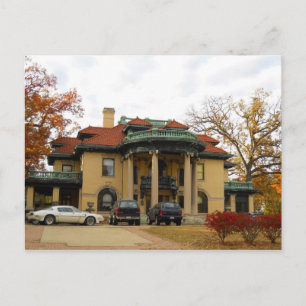 Powers Mansion, Decatur IL Vykort