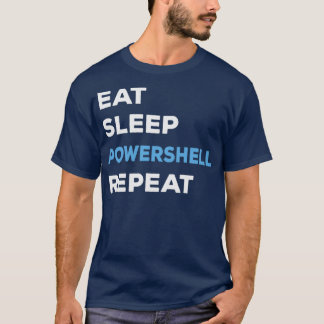 PowerShell i viloläge Upprepa Balsambalansen T Shirt