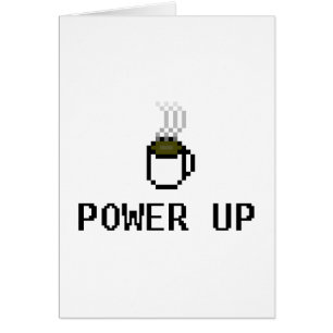 powerup hälsningskort