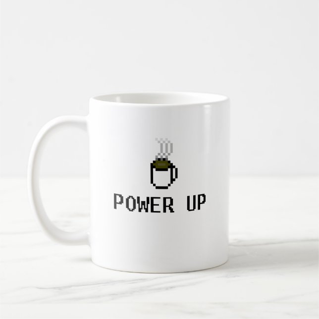 powerup kaffemugg (Vänster)