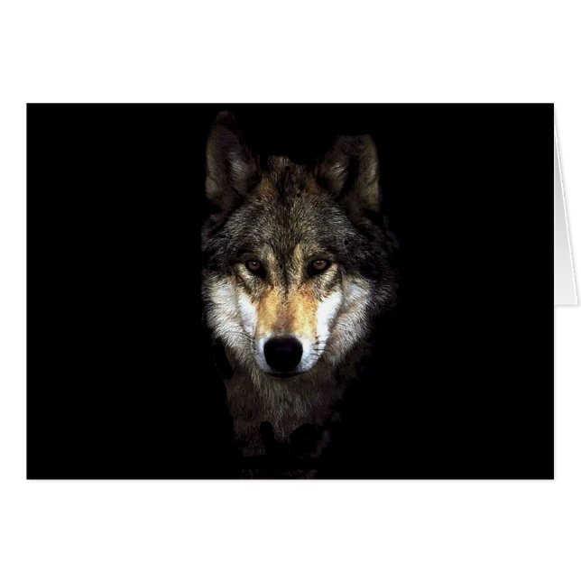 powerwolf hälsningskort (Framsidan Horizontal)