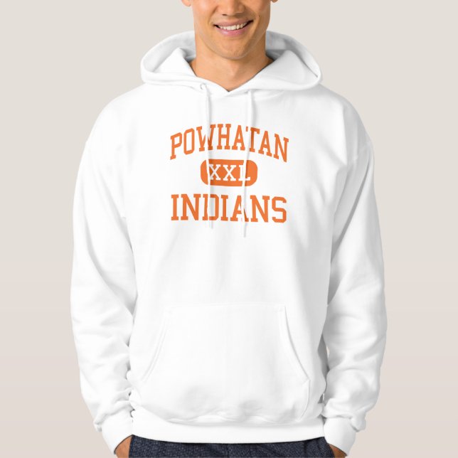 Powhatan - indier - kick - Powhatan Virginia Sweatshirt (Framsida)