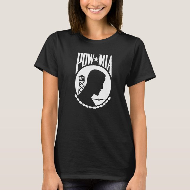 POWMIA POW MIA T SHIRT (Framsida)