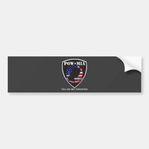 POWMIA - Skydda Bildekal
