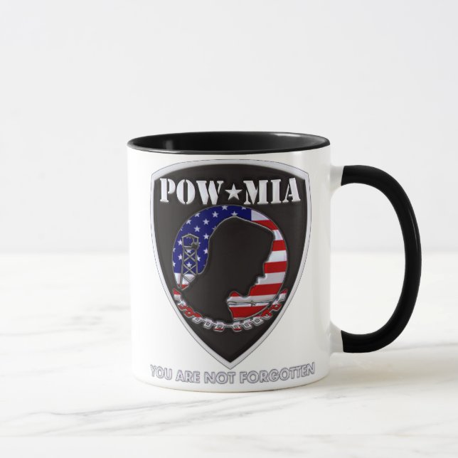 POWMIA - Skydda Mugg (Höger)