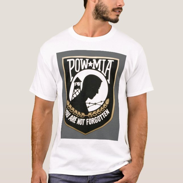 POWMIA-TShirt T-shirt (Framsida)
