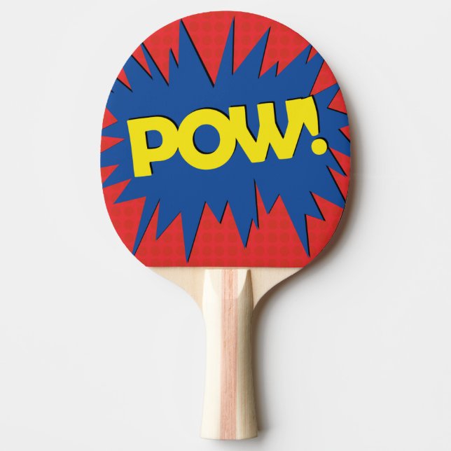 Powpingen Pong paddlar Pingisracket (Framsidan)