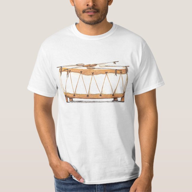 Powwow trummar tee (Framsida)
