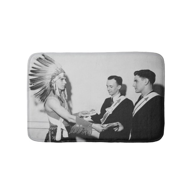 Powwowpojkar Badrumsmatta (Framsidan)