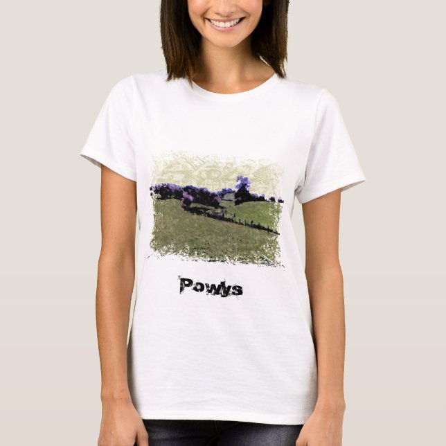 Powys Doodle T Shirt (Framsida)