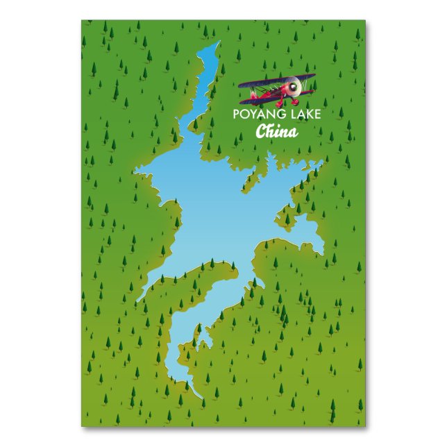 Poyangsjön Bordsnummer (Framsidan)