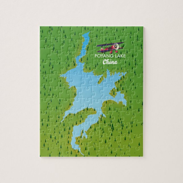 Poyangsjön Pussel (Vertikal)