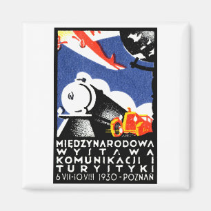 Poznan Expoaffisch 1930 Magnet