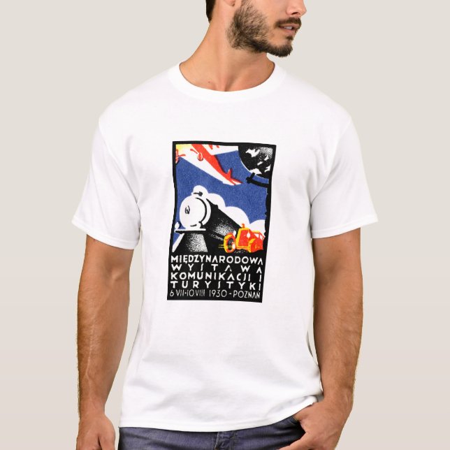 Poznan Expoaffisch 1930 T Shirt (Framsida)