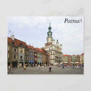 Poznań, Polen Vykort