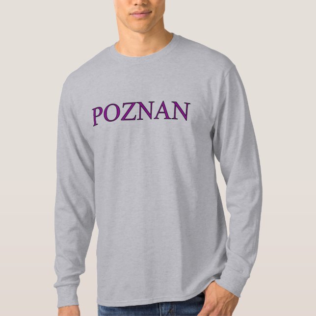 Poznan Sweatshirt T-shirt (Framsida)