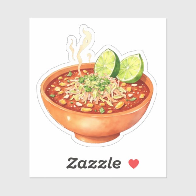 Pozole Klistermärken (Ark)