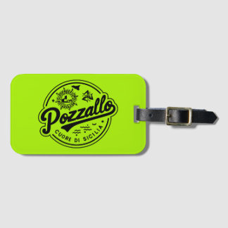 Pozzallo Cuore di Sicilia Luggage Tag Bagagebricka