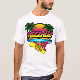 Pozzallo Sicilia Sunset with Handflatan T-Shirt
