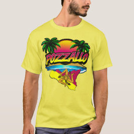 Pozzallo Sicilia Sunset with Handflatan T-Shirt