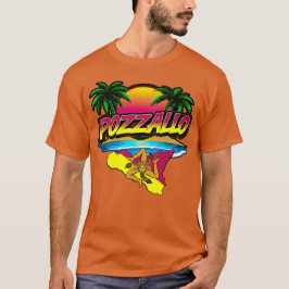 Pozzallo Sicilia Sunset with Handflatan T-Shirt
