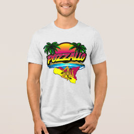 Pozzallo Sicilia Sunset with Handflatan T-Shirt