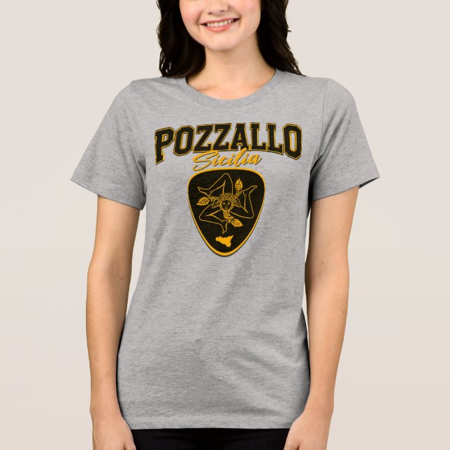 Pozzallo Sicilia T-Shirt (Framsida)