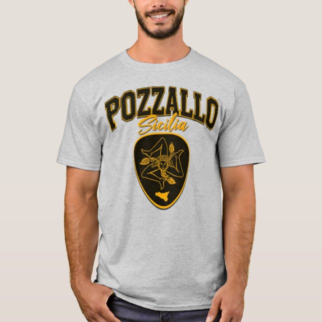 Pozzallo Sicilia T-Shirt (Framsida)