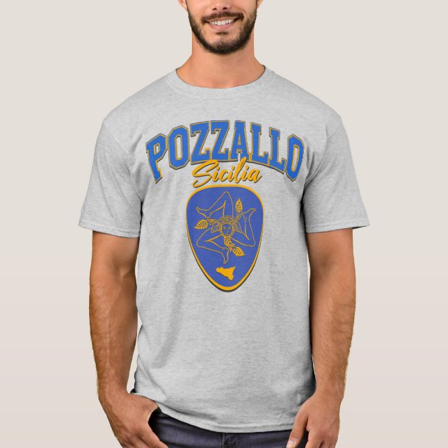 Pozzallo Sicilia T-Shirt (Framsida)