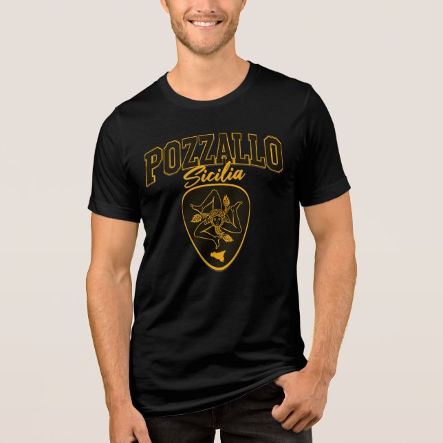 Pozzallo Sicilia T-Shirt (Framsida)