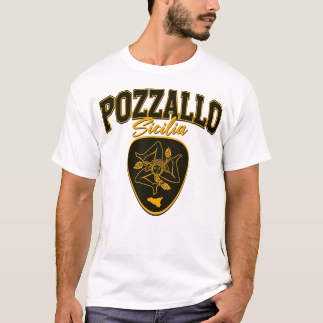 Pozzallo Sicilia T-Shirt (Framsida)