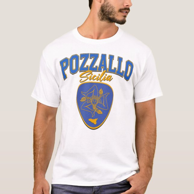 Pozzallo Sicilia T-Shirt (Framsida)