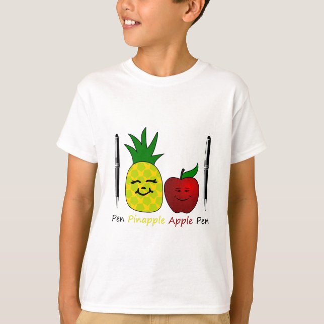 PPAP lurar T-tröja T-shirt (Framsida)