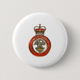 PPCLI-kapp-bricka på vit baksida Knapp