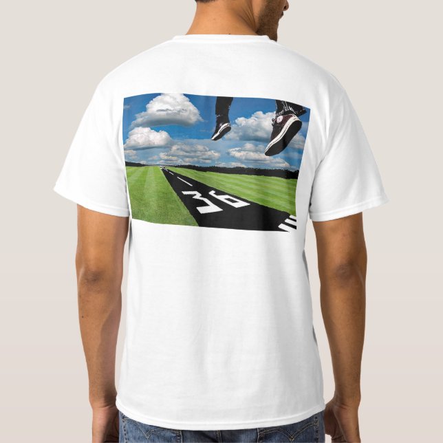 PPG Pilot ålder 70+ Flygande flygbesättning T Shirt (Baksida)