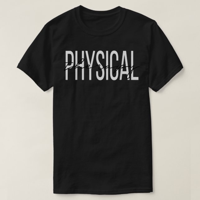 PPT för fysisk behandling  T Shirt (Design framsida)
