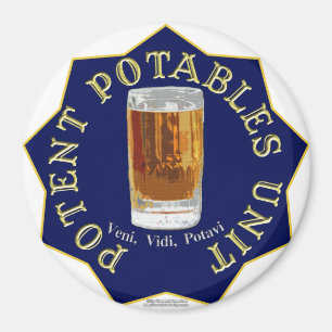 PPU (potent Potables enhet) (blått) Magnet