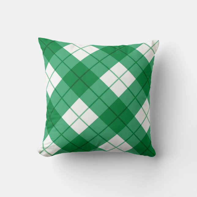 Pput Dekorativ kudde Bias Play Tartan Pillow (Framsida)