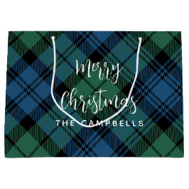 Pput Grönt Check Rustic jul Campbell Tartan
